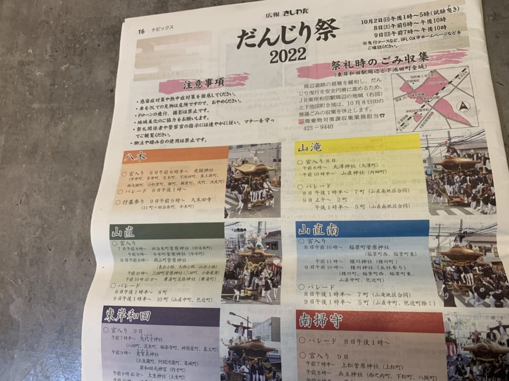 岸和田市報