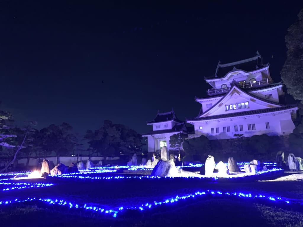 岸和田城