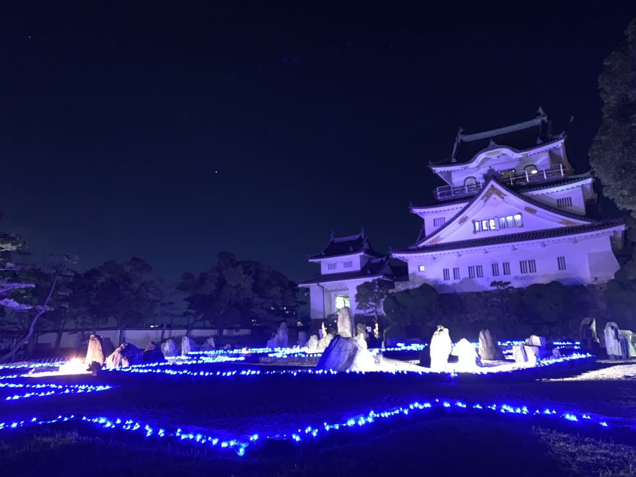 岸和田城