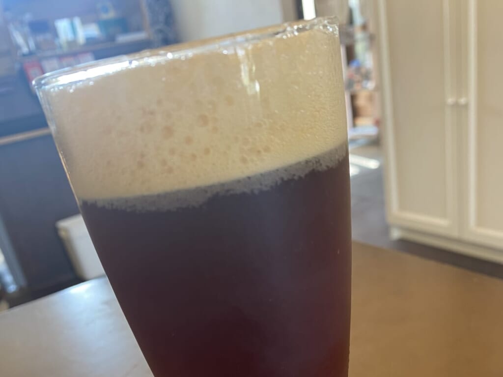 岸和田市流木町ありがとうかふぇのアイスコーヒー