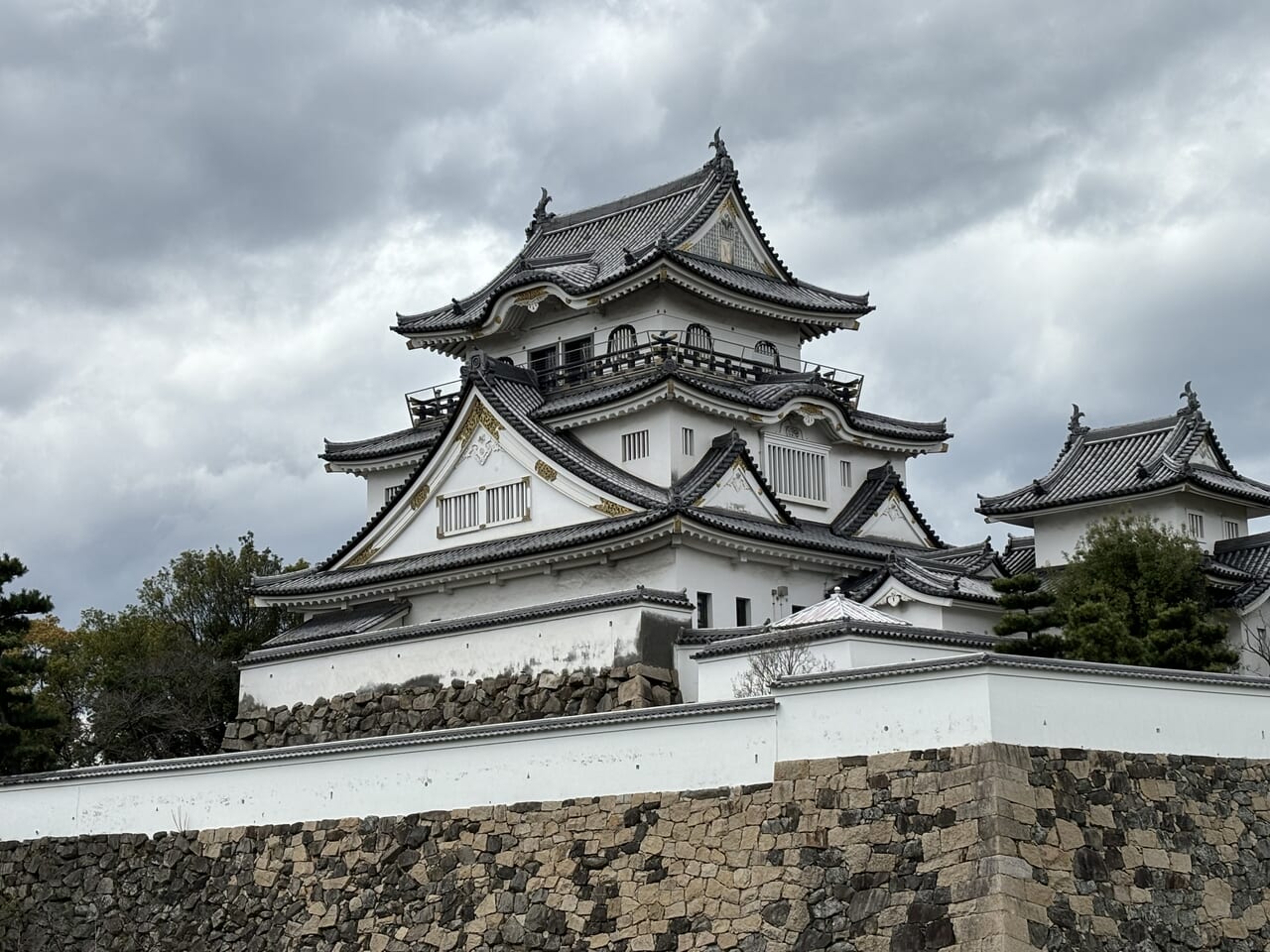 岸和田城