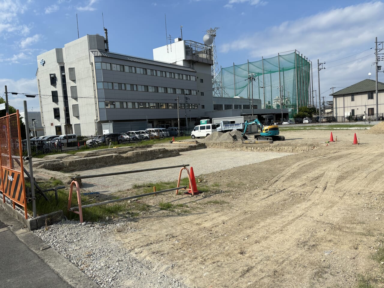 焼肉キング土生店工事現場