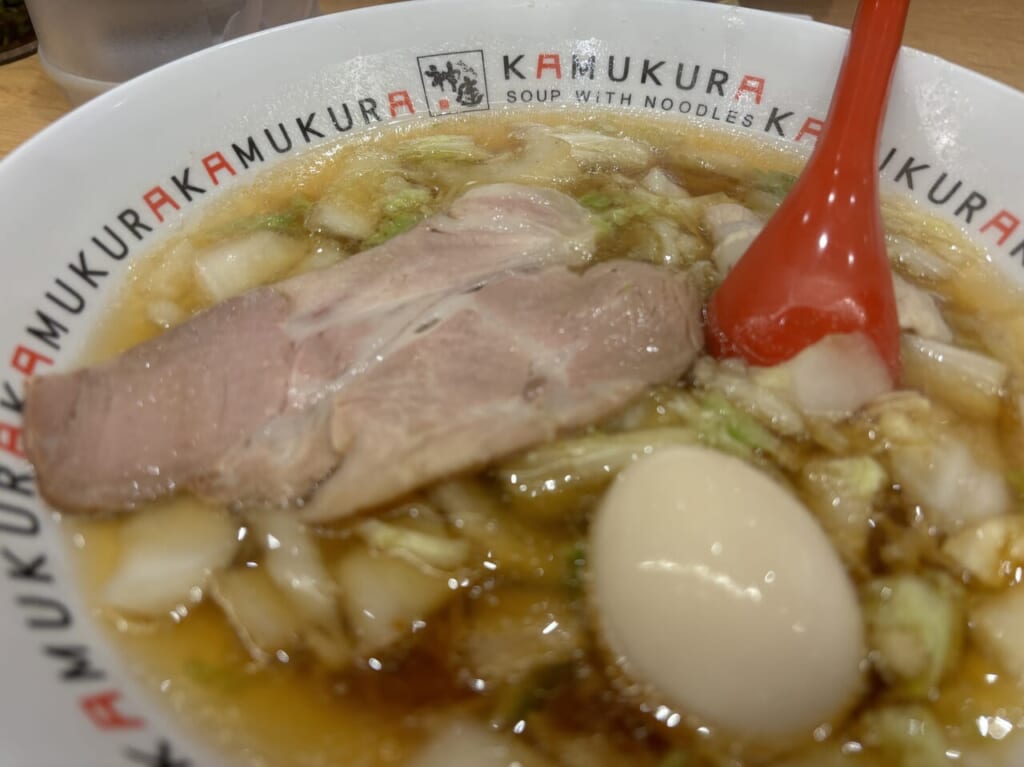 神座煮玉子ラーメン