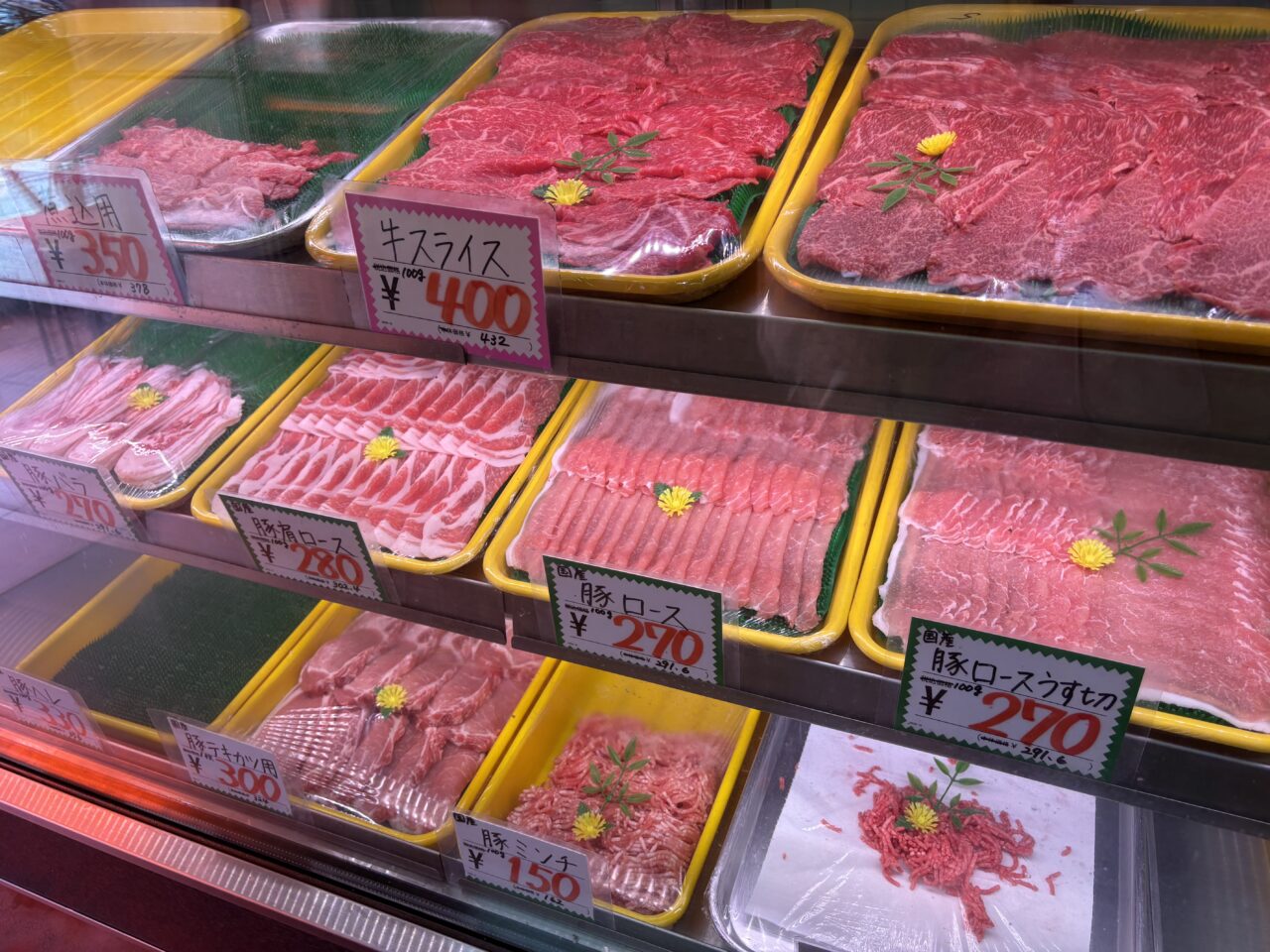 ミートときわ店内