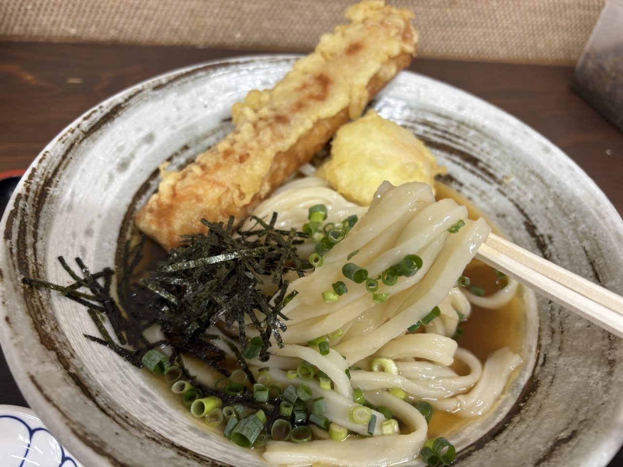うどん蔵ふじたや料理