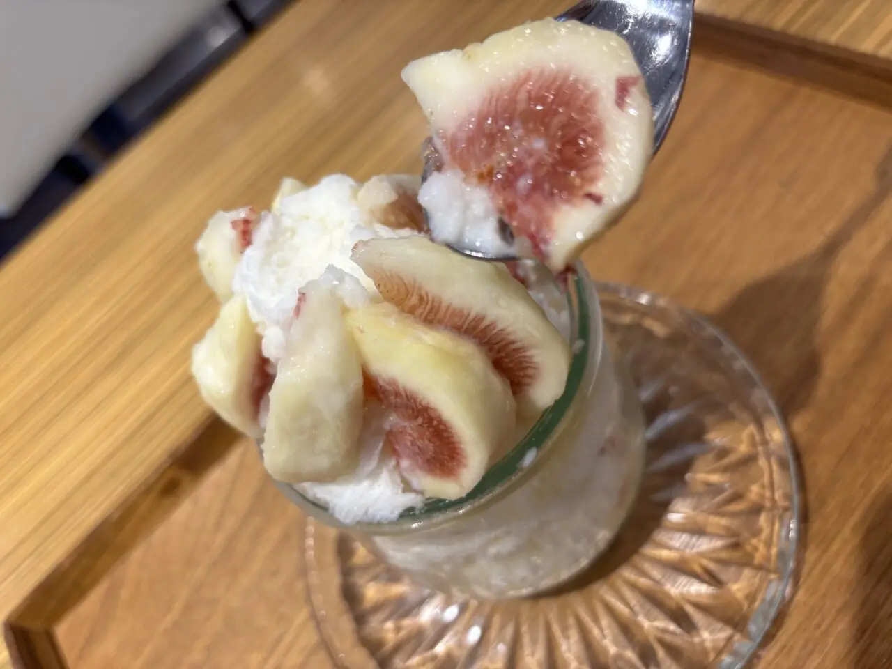 金の壺いちじくみるく氷