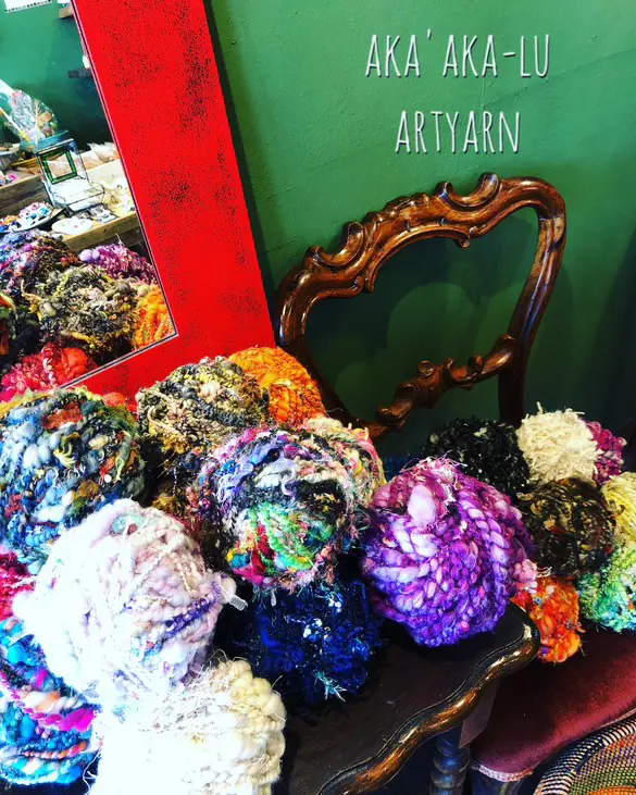 aka'aka-lu アートヤーン