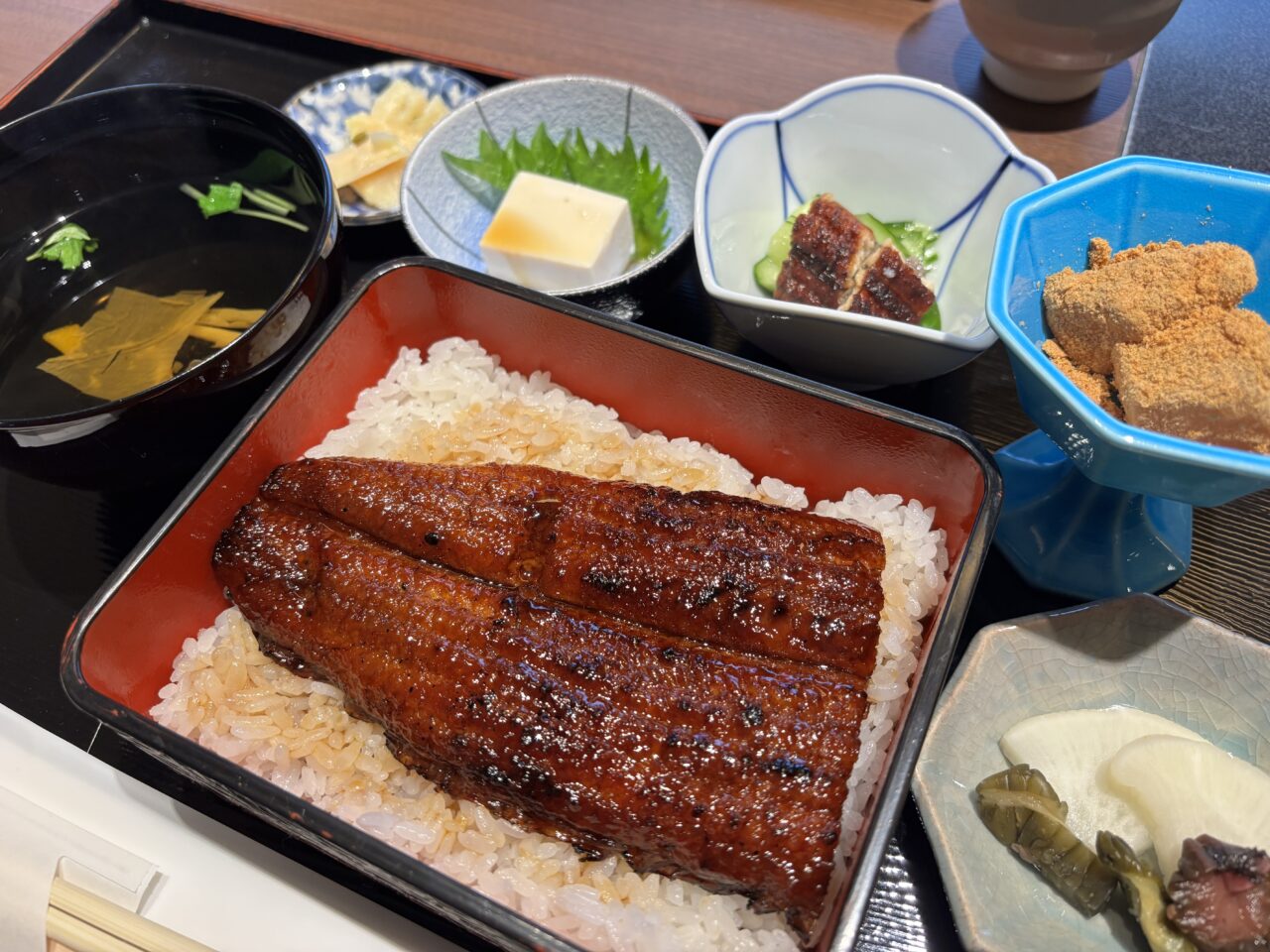 うなぎ俱楽部料理