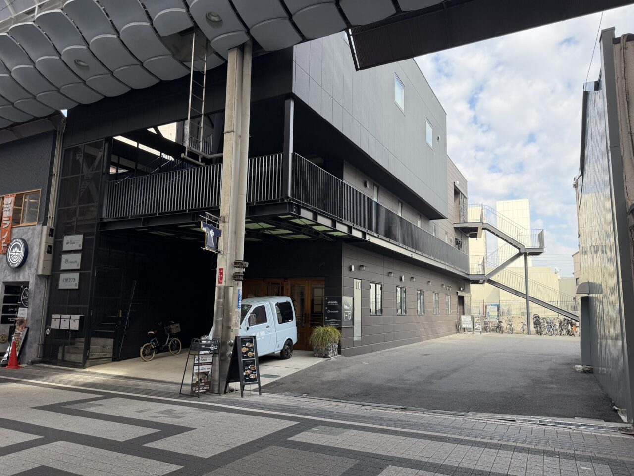 ノバナサイドカフェ外観