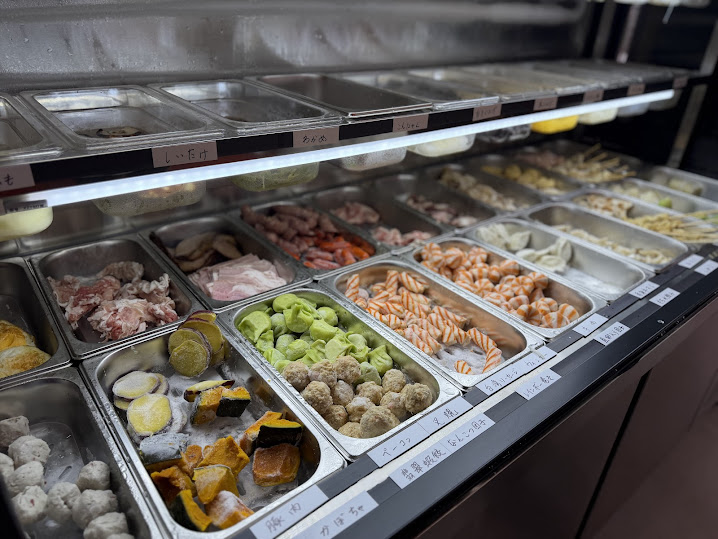 和泉麻辣湯食材