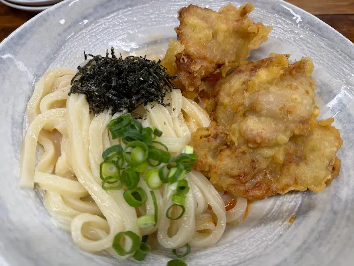 うどん蔵ふじたや料理