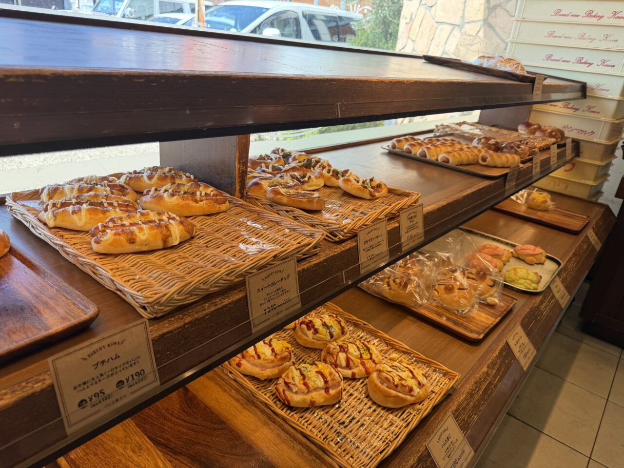 パン工房 Kawa 和泉店店内