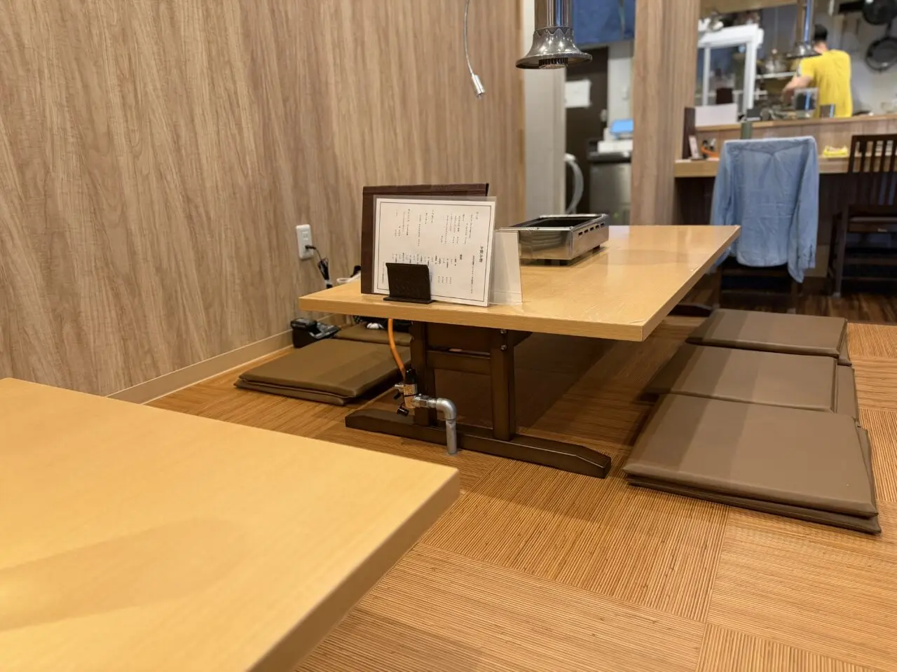 焼肉福田店内