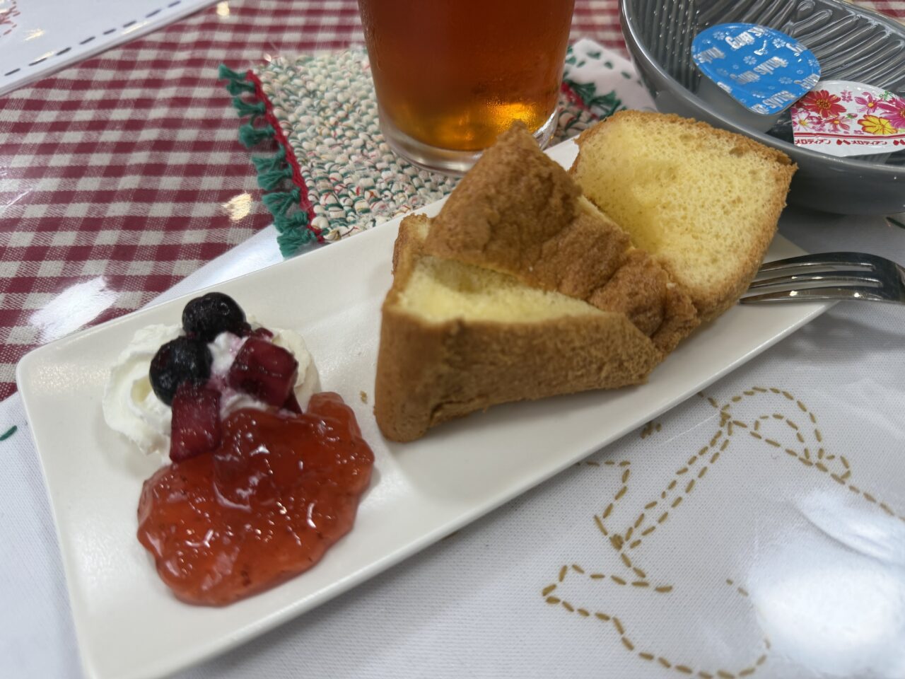 志音シフォンケーキ