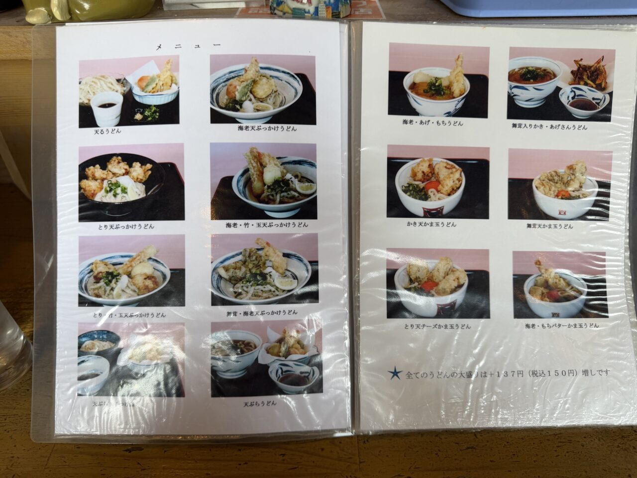 うつ輪メニュー
