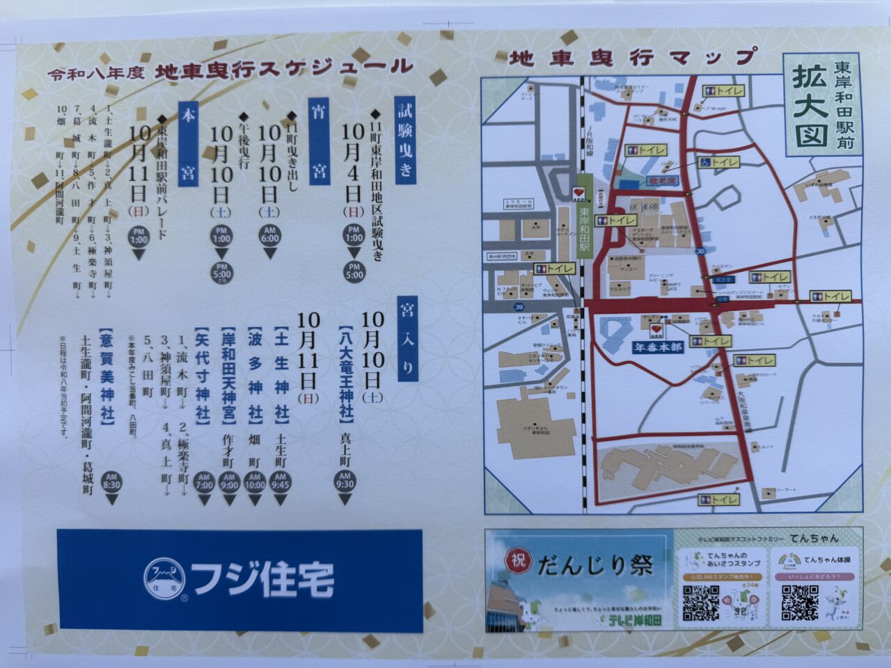 東岸和田地区
